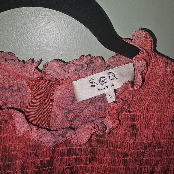 Priya Floral Smocked Mini Dress - Picture 3 of 5